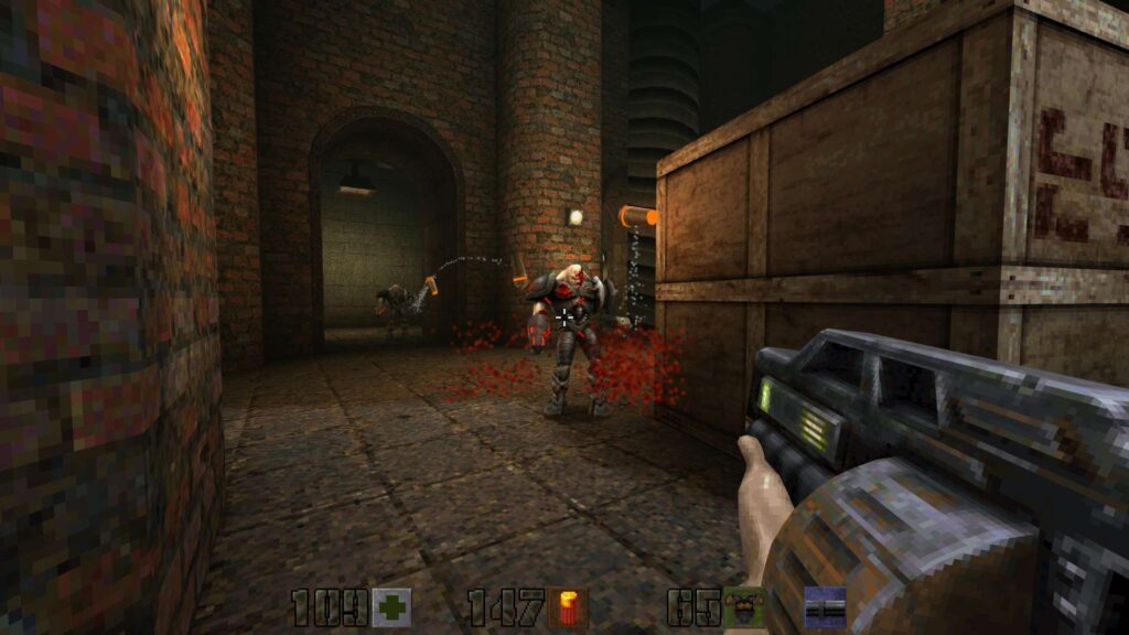 Quake II - Granáty letí