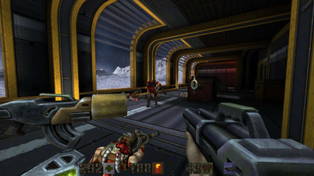 Quake II - Střelba ze zálohy
