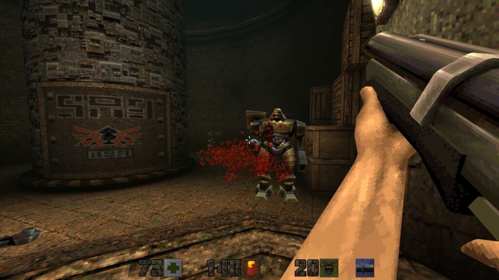 Quake II - Výstřel z brokovnice