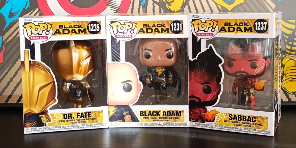 Soutěž o sadu Funko POP figurek z filmu Black ADAM