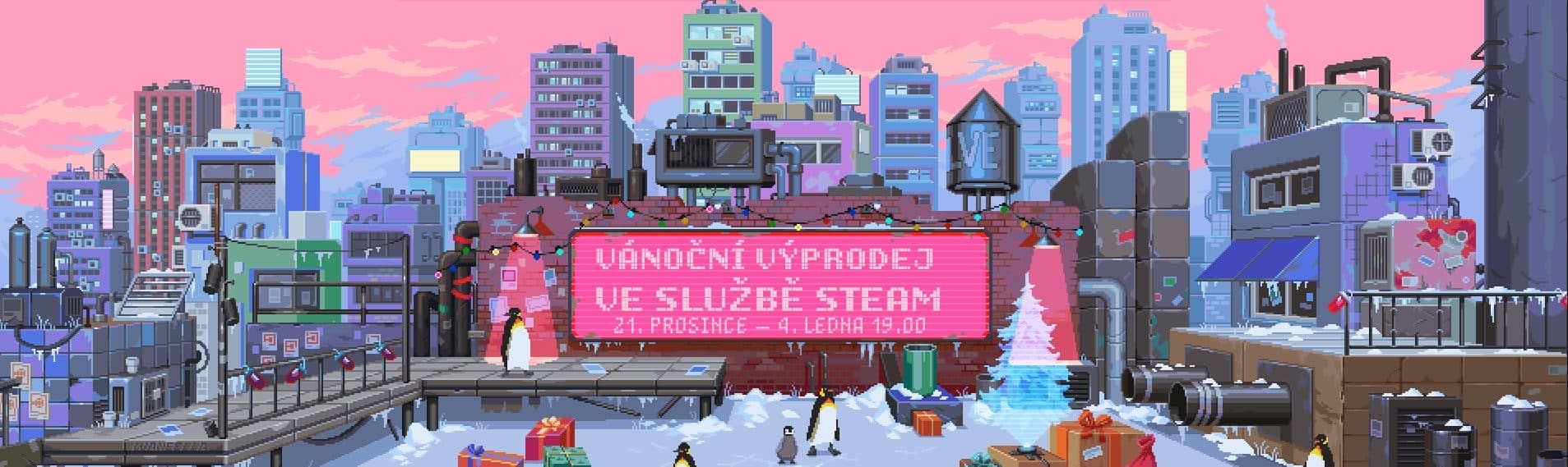 Steam – vánoční výprodej 2023
