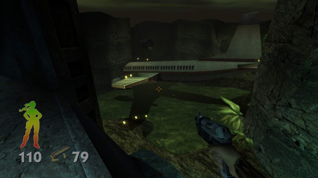 Turok 3: Shadow of Oblivion Remastered - Havarované letadlo