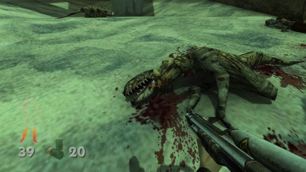 Turok 3: Shadow of Oblivion Remastered- Mrtvý raptor