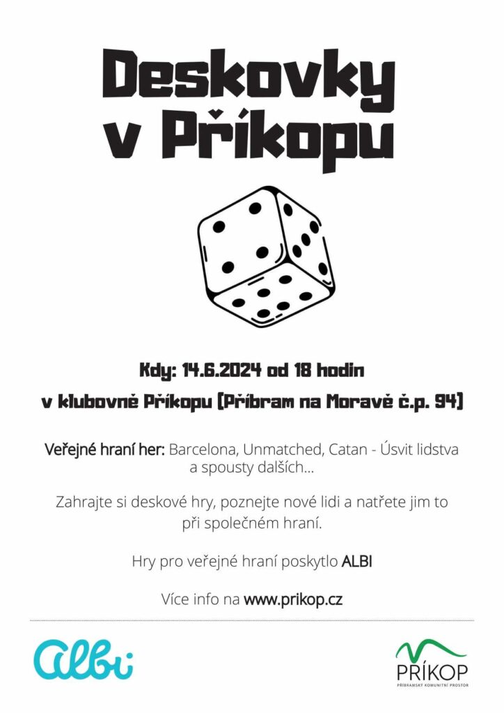 Deskovky v Příkopu – červen