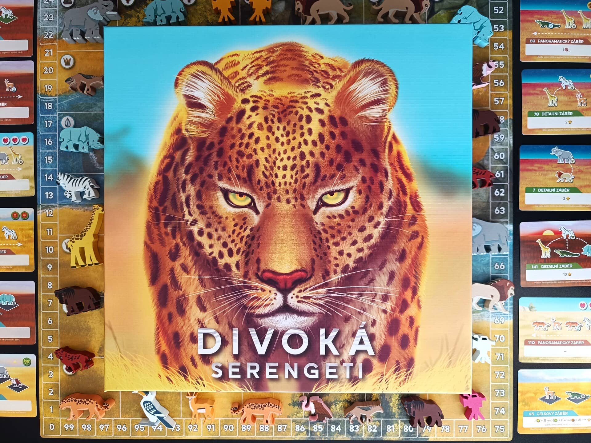 Divoká Serengeti – desková hra