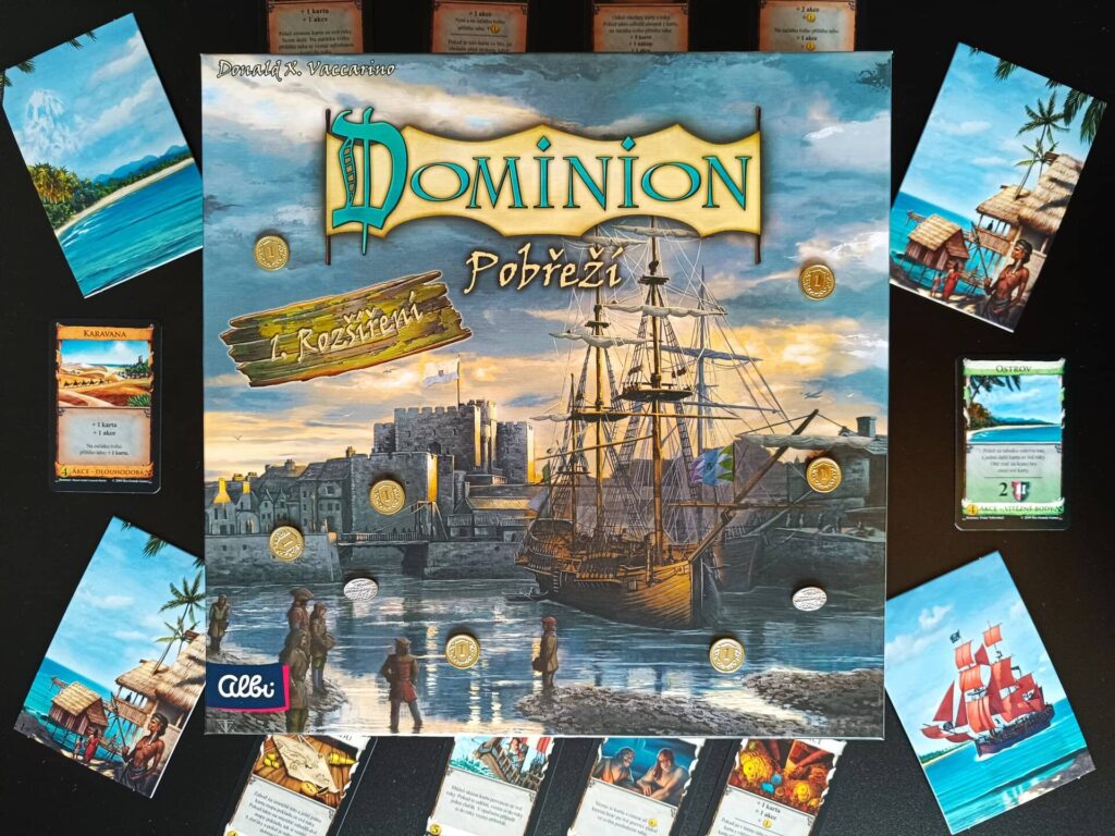 Dominion Pobřeží – desková hra