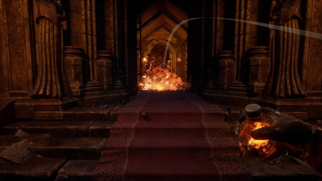Dungeonborne - zápalné láhve