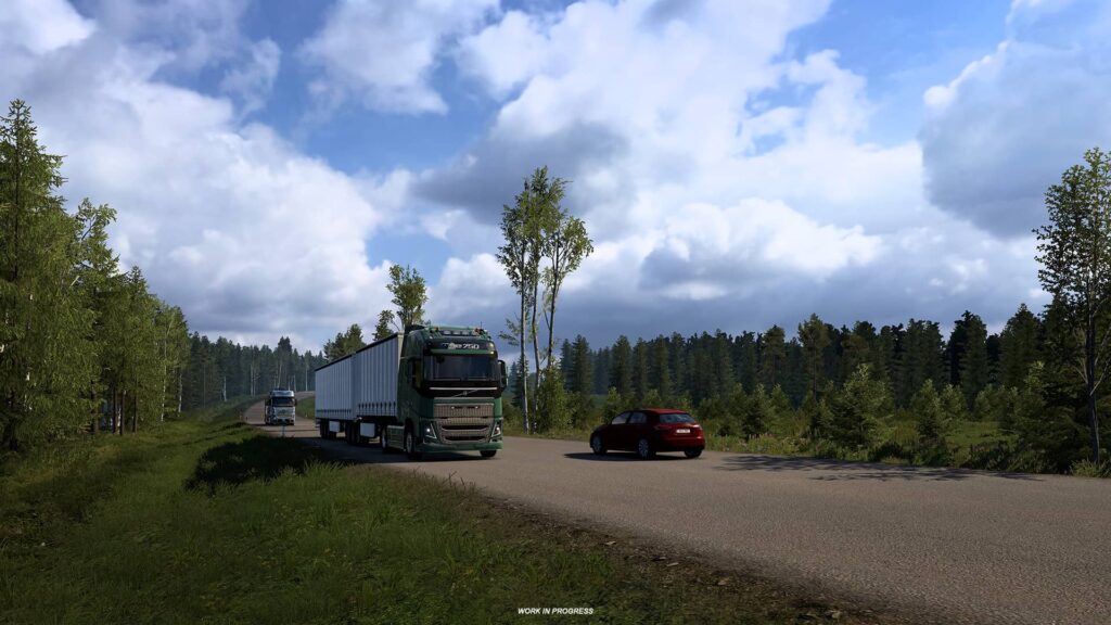 ETS2 Nordic Horizons - lesy