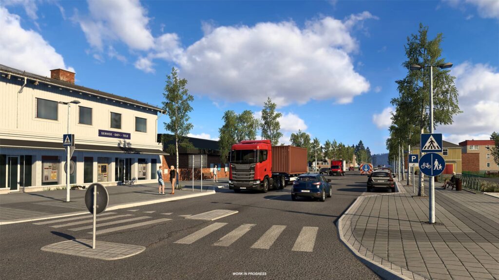 ETS2 Nordic Horizons - město