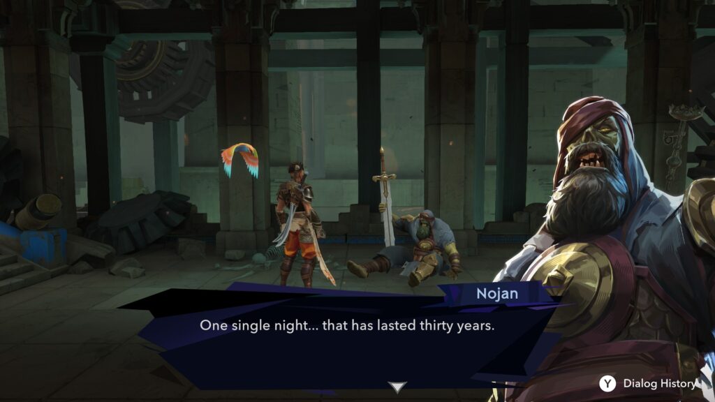 Prince of Persia The Lost Crown - v hoře běží čas jinak