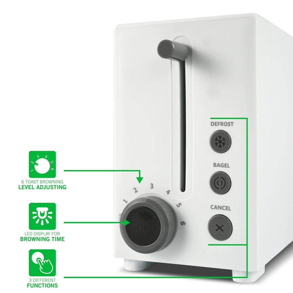 Toustovač Xbox Series S – ovládání
