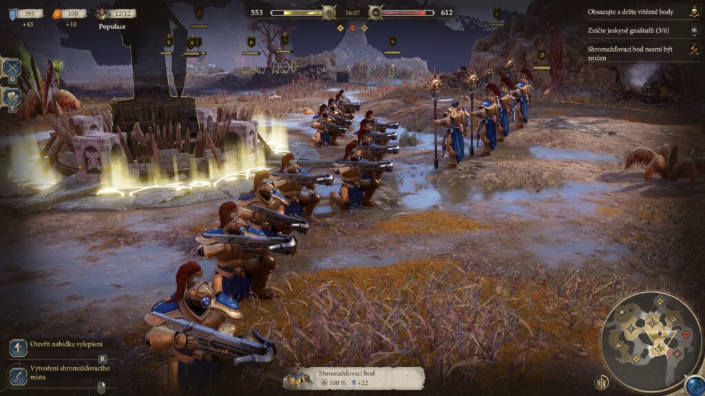 Warhammer Age of Sigmar Realms of Ruin - braňte pozice!