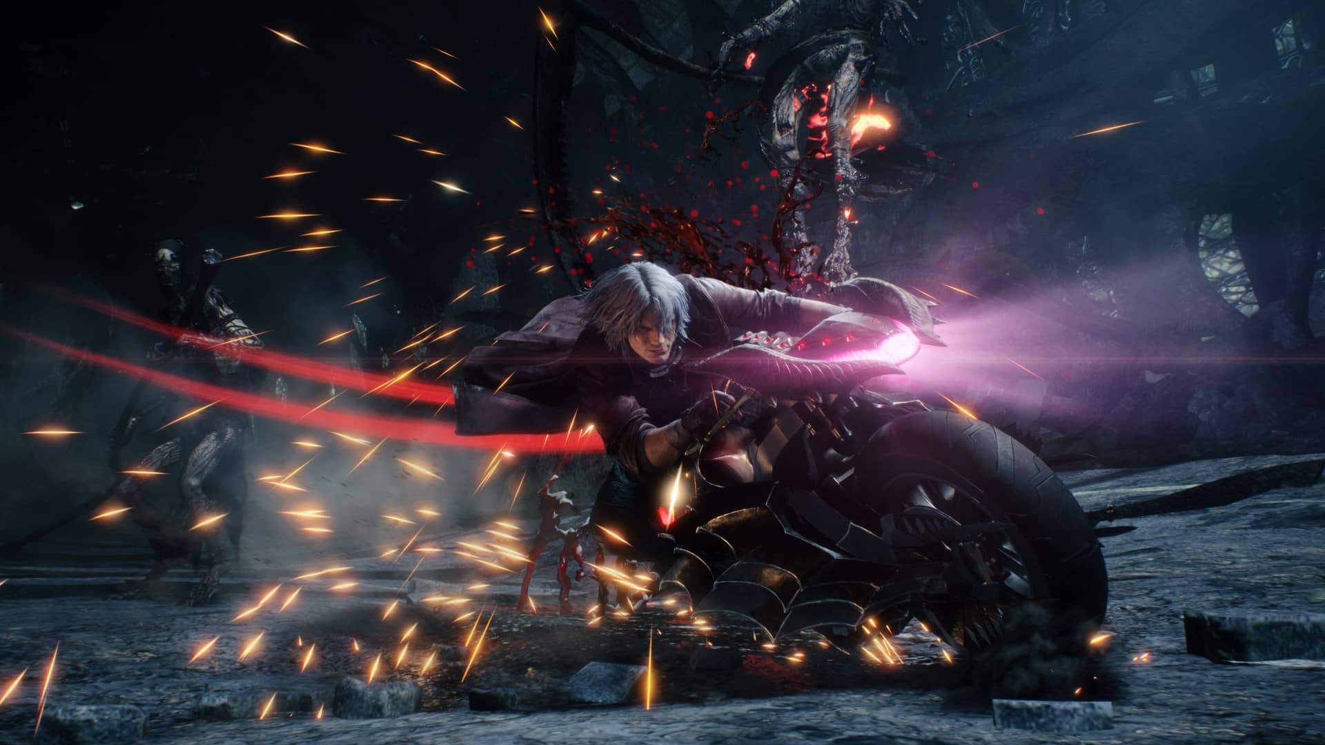 Devil May Cry 5 – Dante na motorce