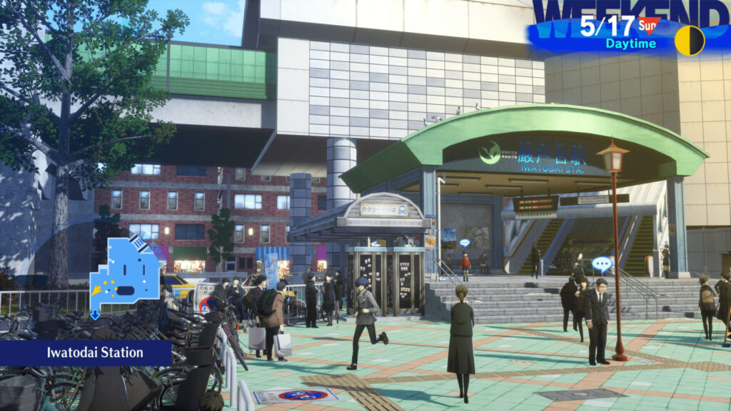Persona 3 Reload - stanice metra