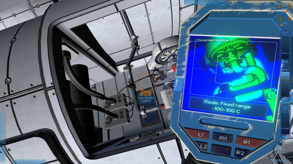 Space Mechanic Simulator - diagnostika