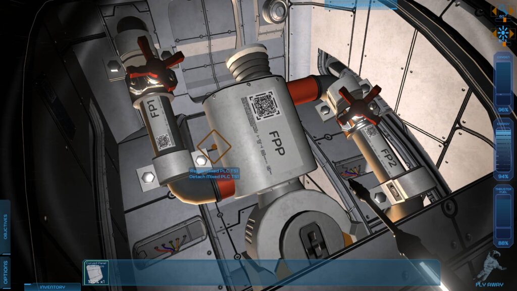 Space Mechanic Simulator - oprava potrubí