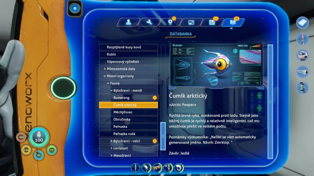 Subnautica Below Zero – Databanka