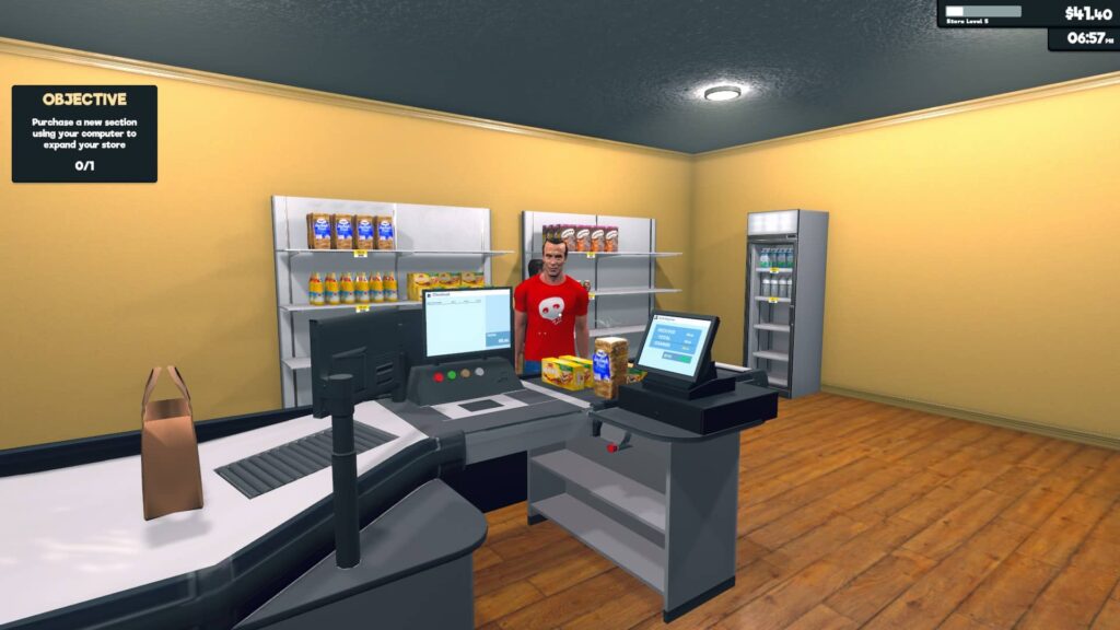 Supermarket Simulator - zákazník