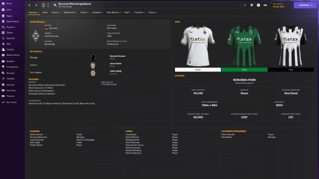 Football Manager 2024 - Borussia M.