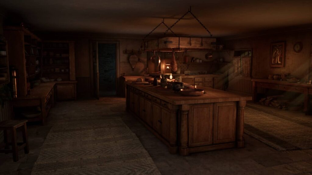 Alone in the Dark - kuchyň