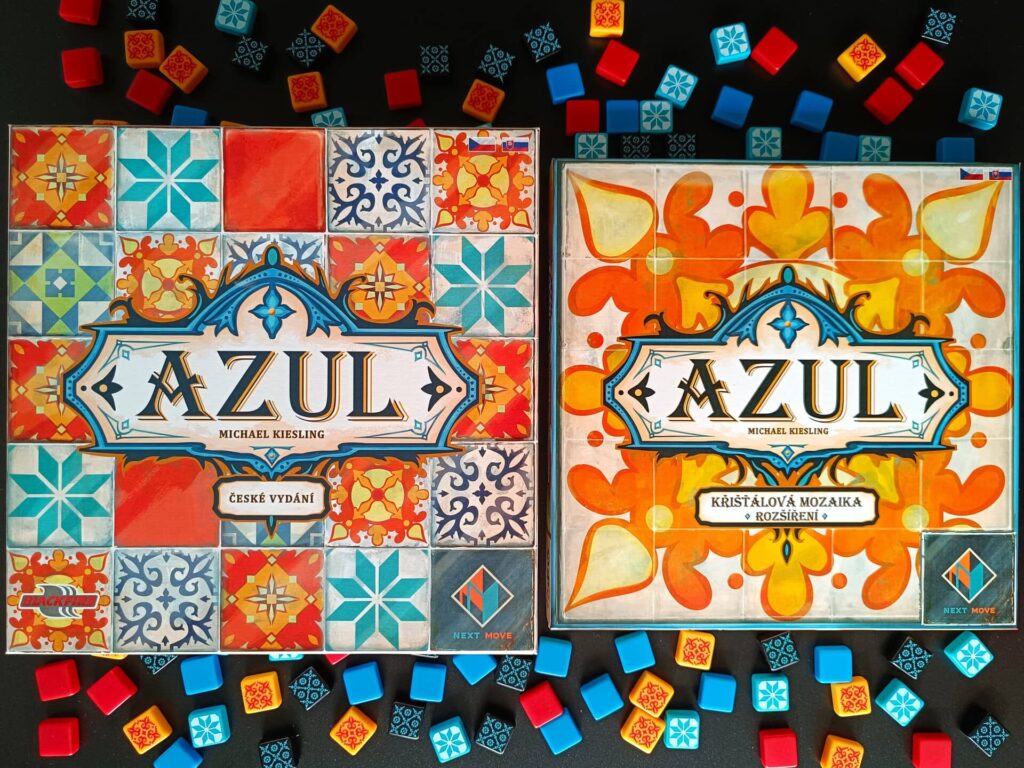 Azul a rozšíření křišťálová mozaika - desková hra
