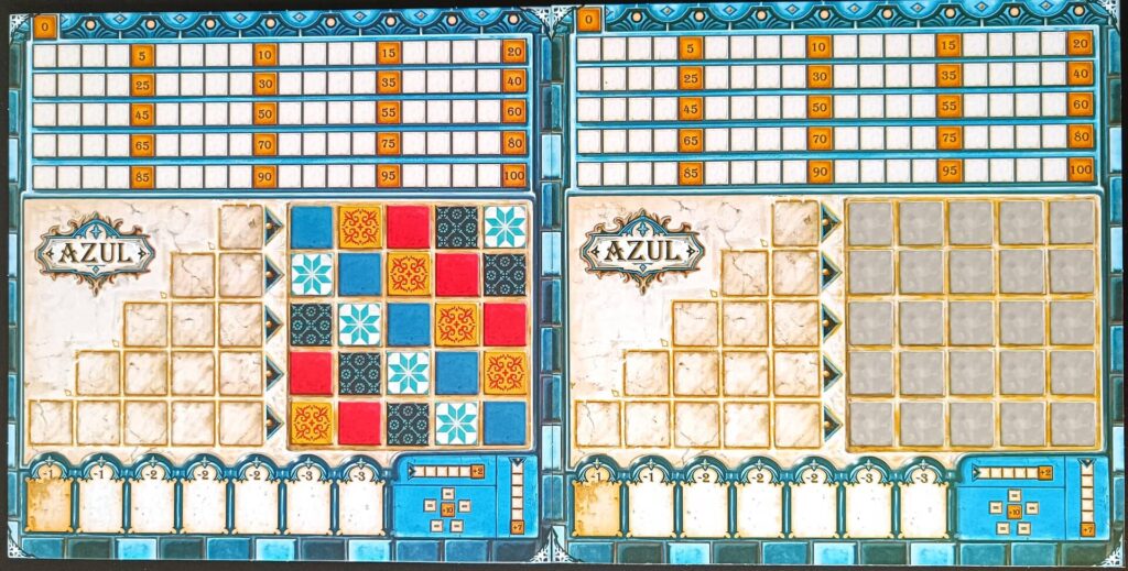 Azul - oboustranné herní desky