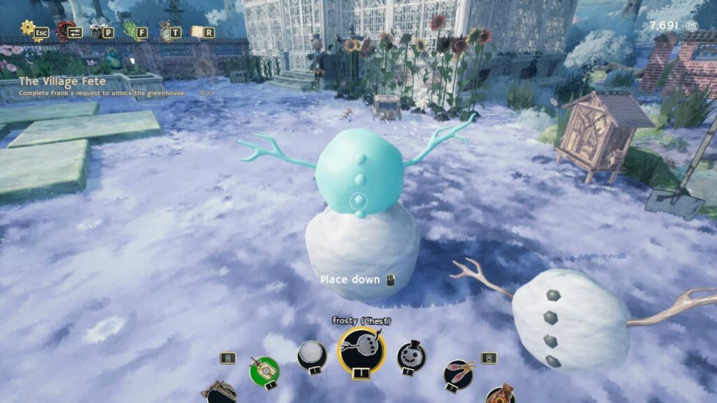 Garden Life A Cozy Simulator – chceš postavit sněhuláka