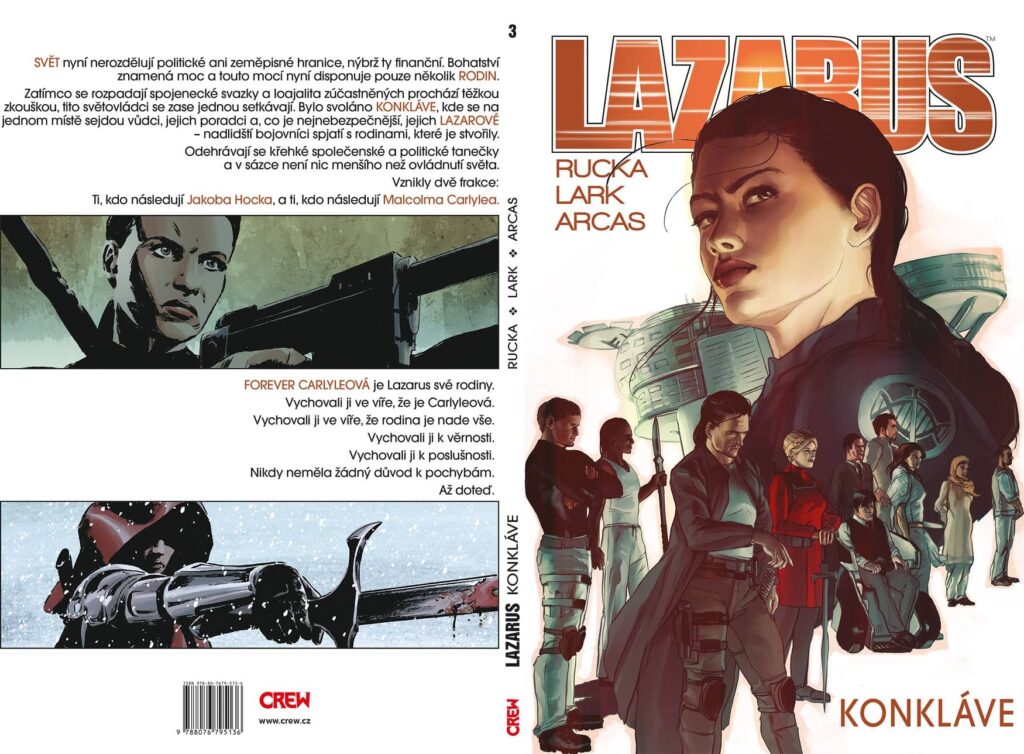 Lazarus 3 Konkláve – obálka