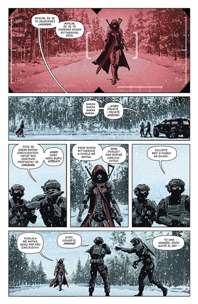 Lazarus 3 Konkláve – ukázka 1