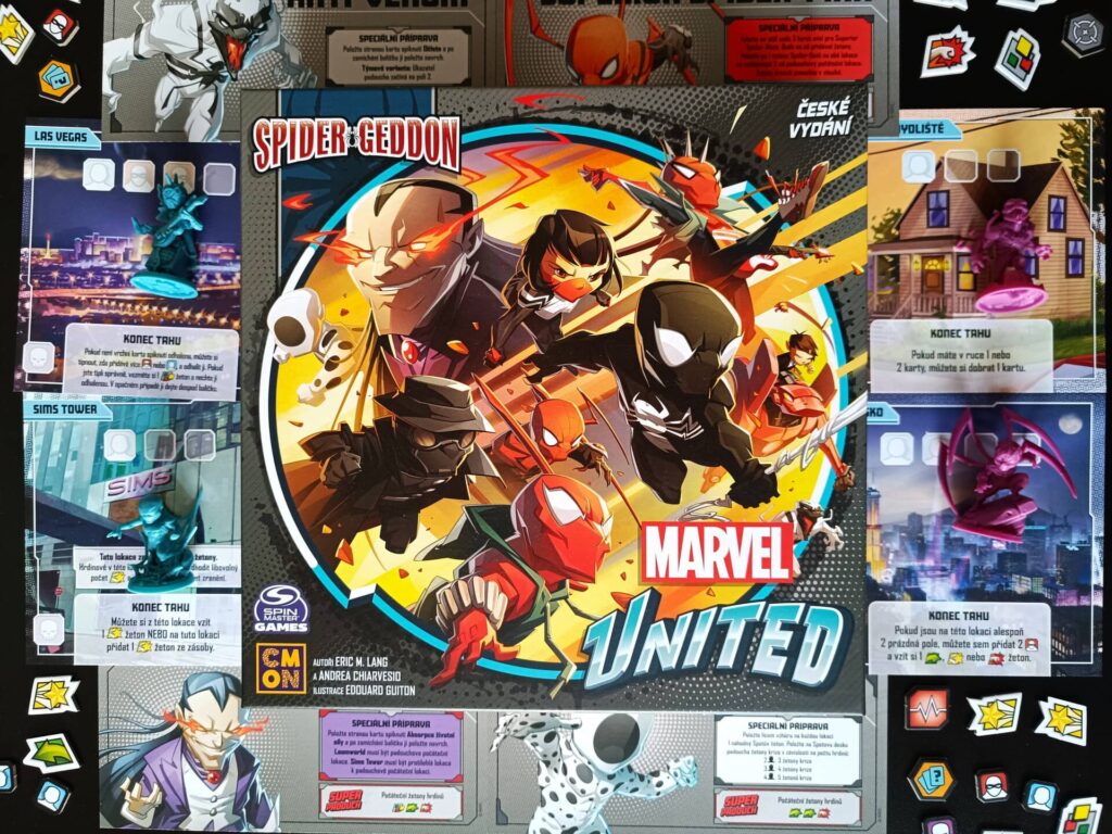 Marvel United Spider-Geddon – desková hra