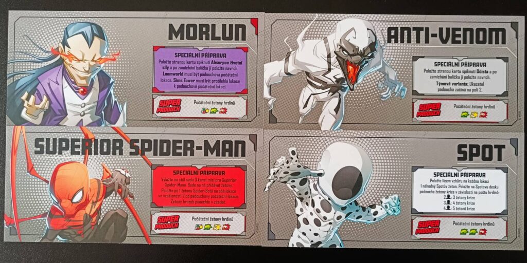 Marvel United Spider-Geddon – padouši
