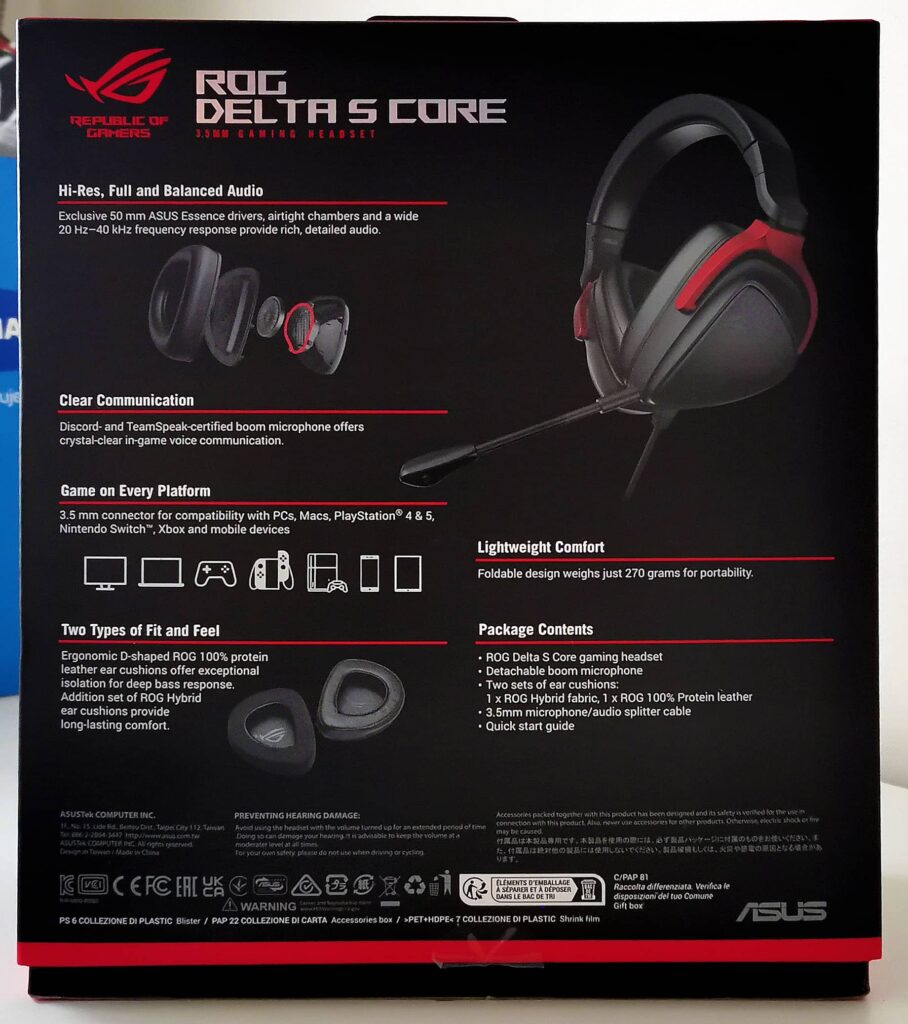 ROG Delta S Core – obal