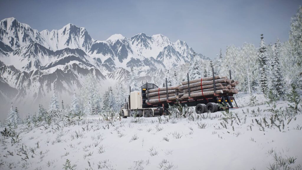 Alaskan Road Truckers převoz dřeva