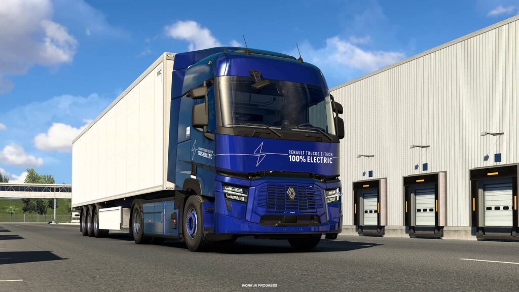 ETS2 - elektrický tahač Renault E-Tech T