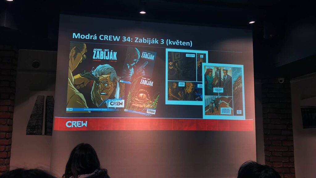 Jarní setkání s nakladatelstvím Crew - Zabiják