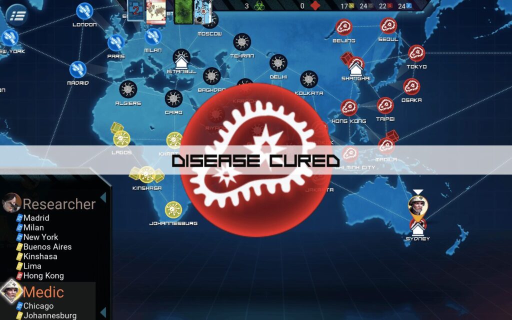 Pandemic: The Board Game – vynalezení léku