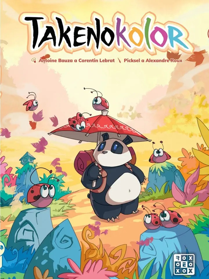 Takenokolor panda - logo