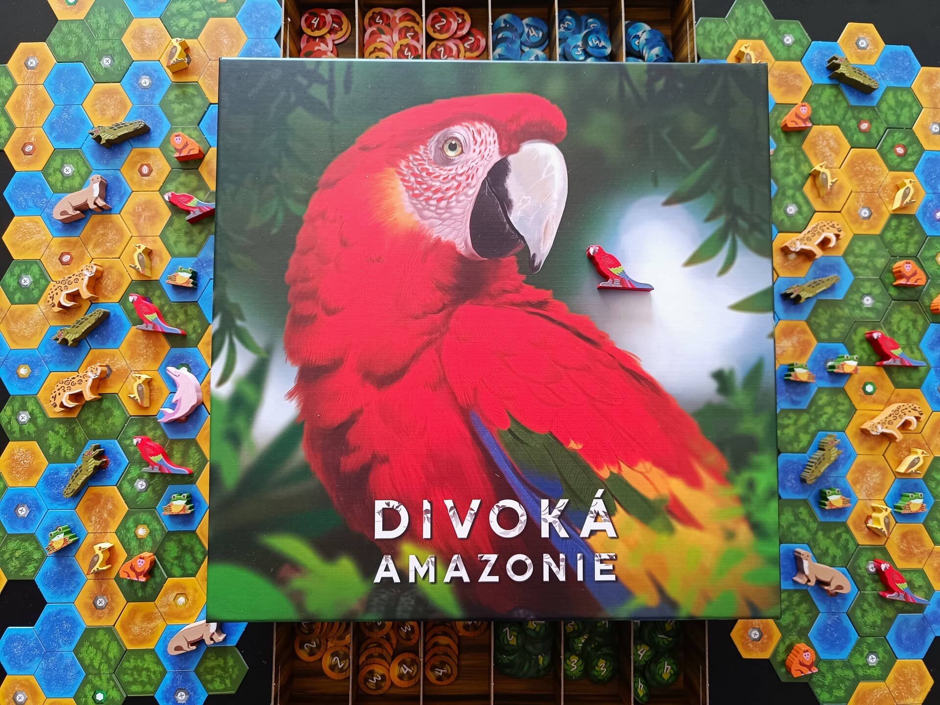 Divoká Amazonie - desková hra