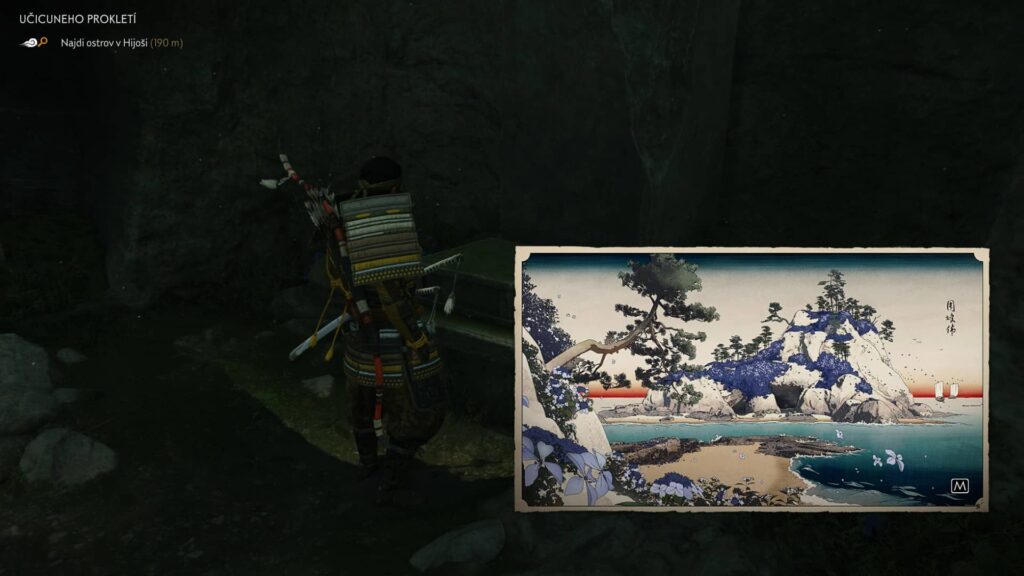 Ghost of Tsushima Director's Cut - hledání „pokladu“
