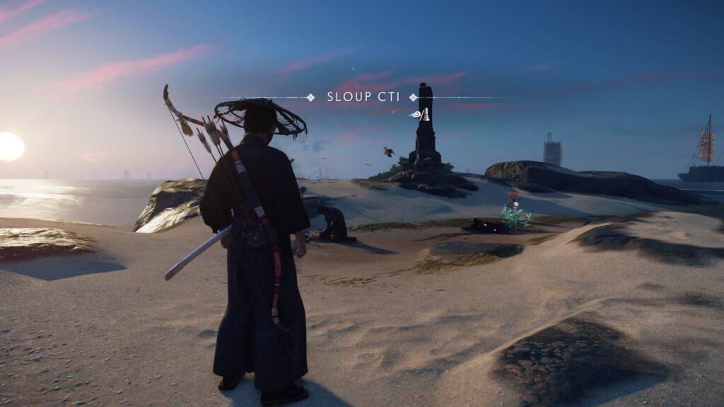 Ghost of Tsushima Director's Cut - sloup cti