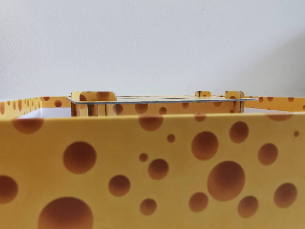 Myši mají pré – o ždibíček menší krabice
