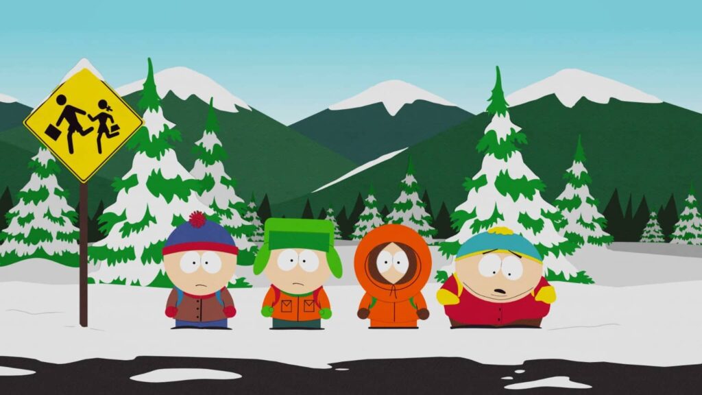 SOUTH PARK SNOW DAY! - jde se do školy