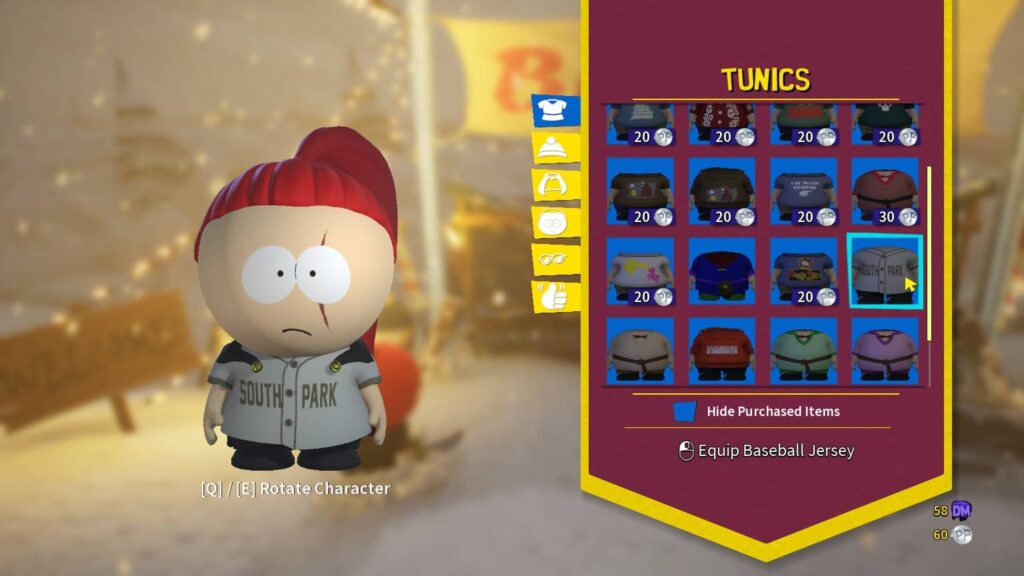 SOUTH PARK SNOW DAY! - kosmetické doplňky