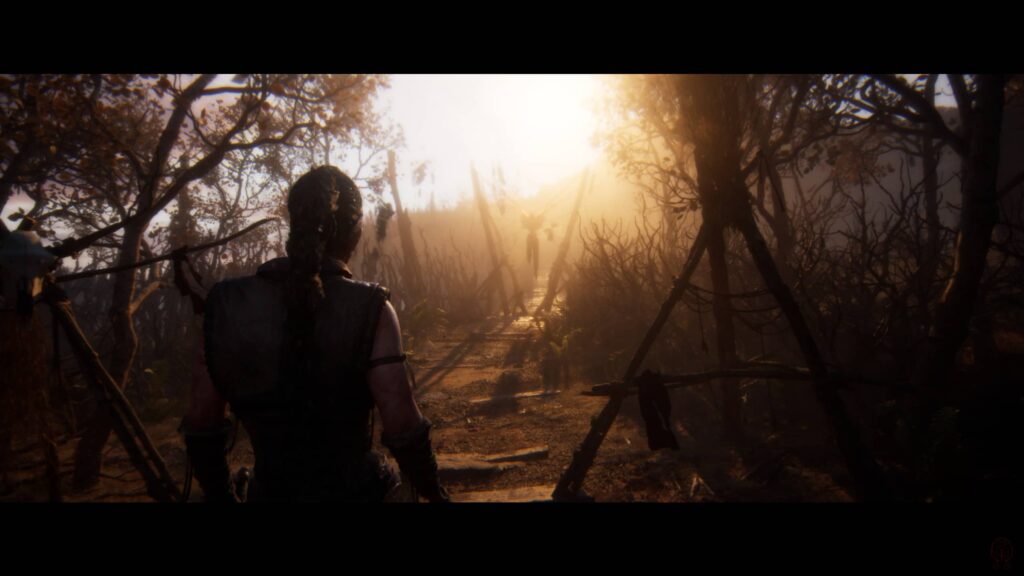 Senua’s Saga Hellblade II – něco tam visí