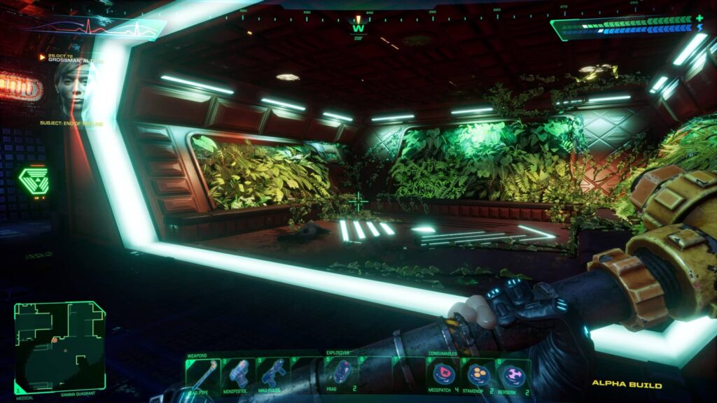 System Shock 2023 - rostliny