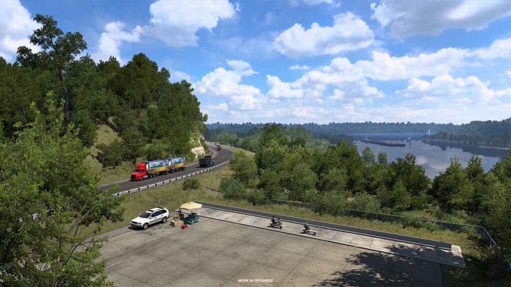 ATS Iowa - krajina