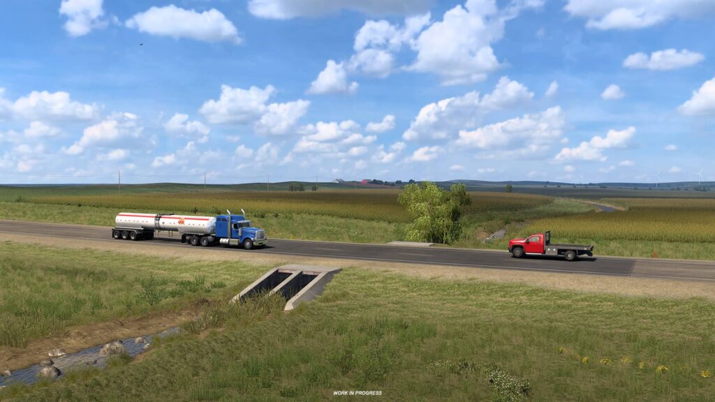 ATS Iowa - pláně
