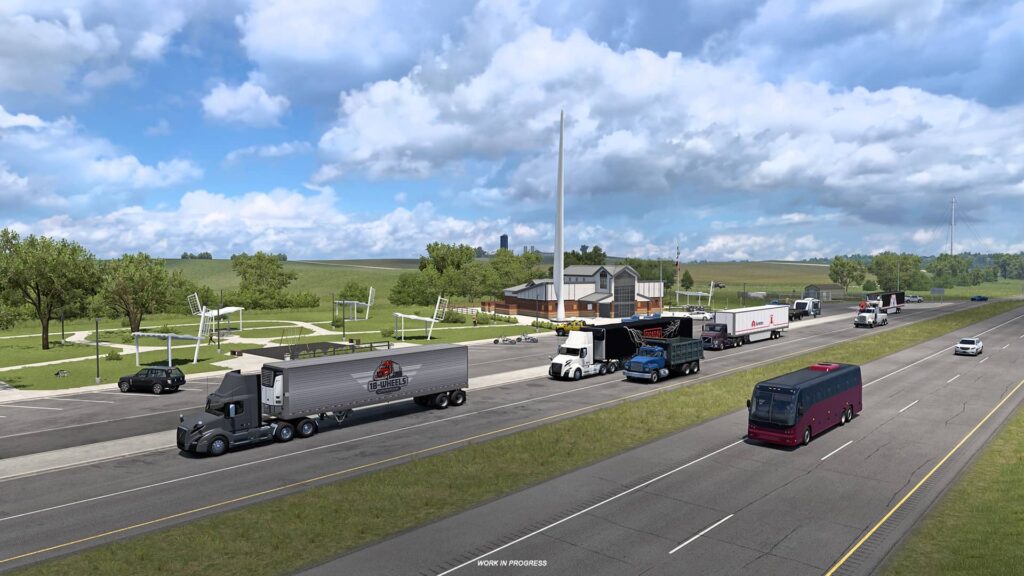 ATS Iowa - silnice