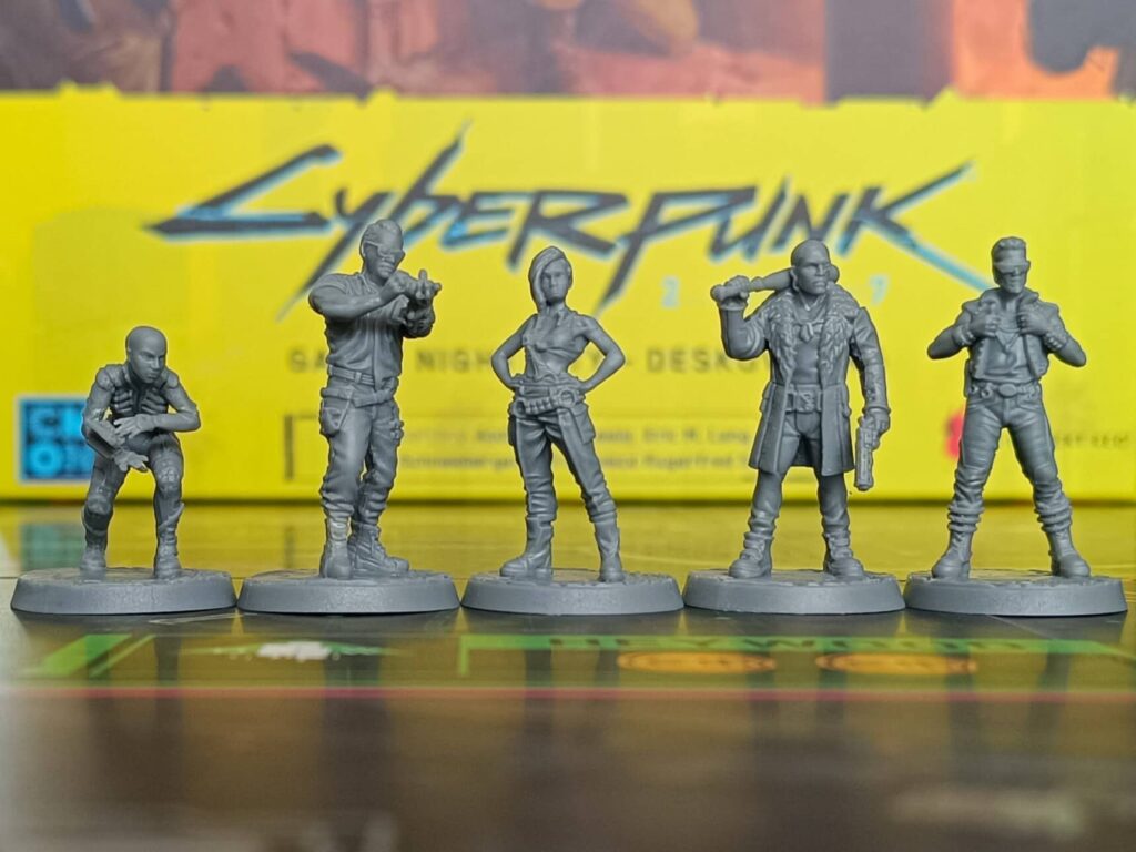 Cyberpunk 2077 Gangy Night City - figurky postav