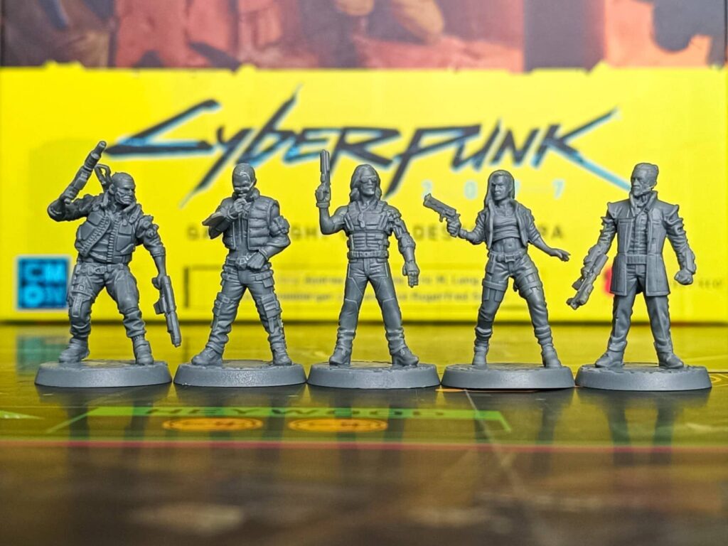 Cyberpunk 2077 Gangy Night City - figurky postav 2